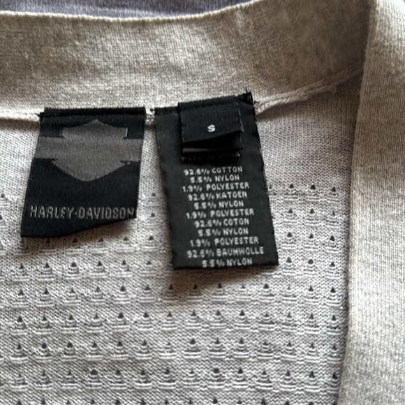 Harley Davidson Cardigan. - Picture 3 of 6